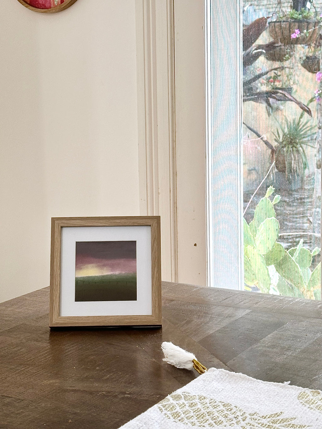 Sunset in Field - Print