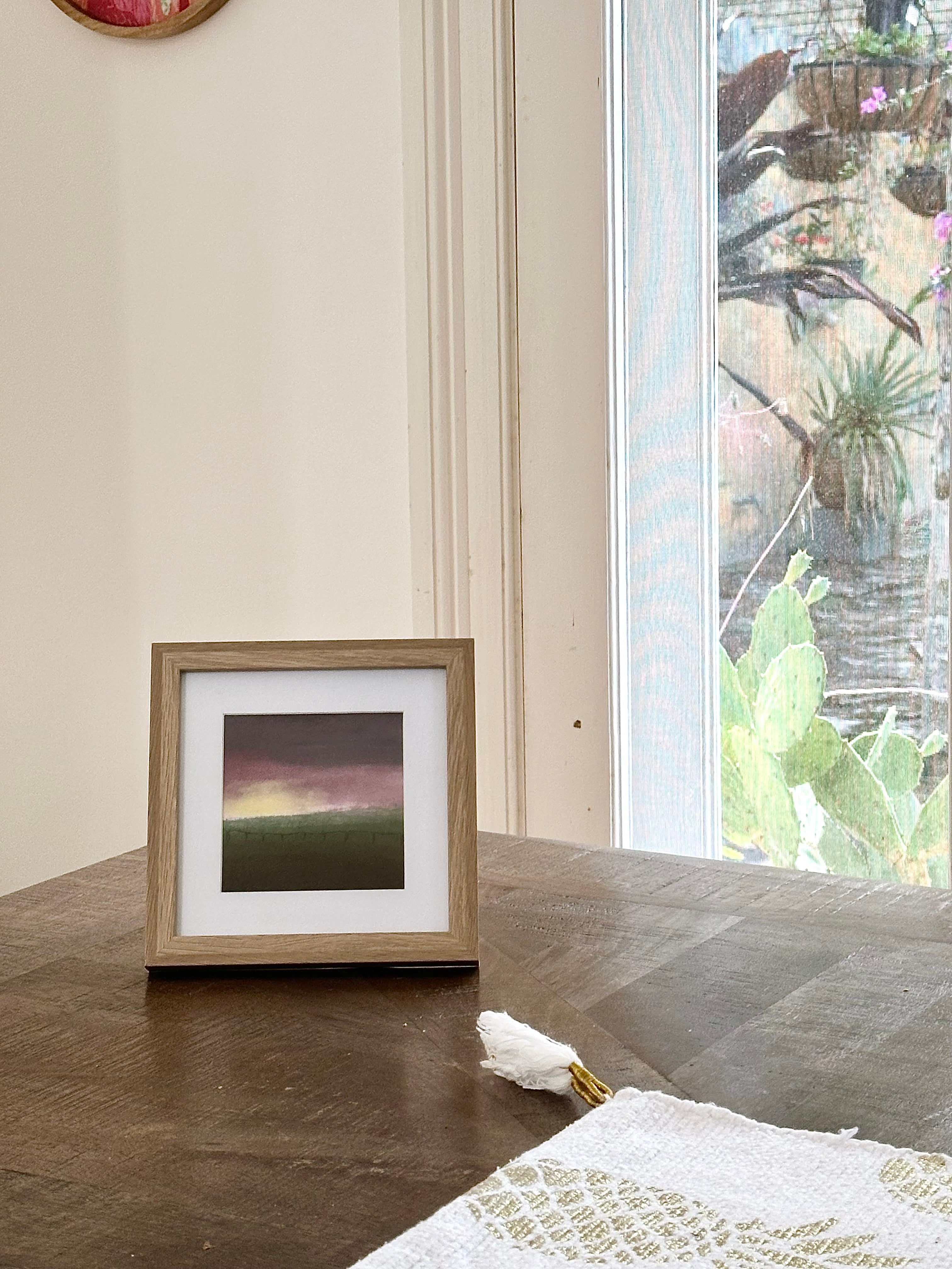 Sunset in Field - Print