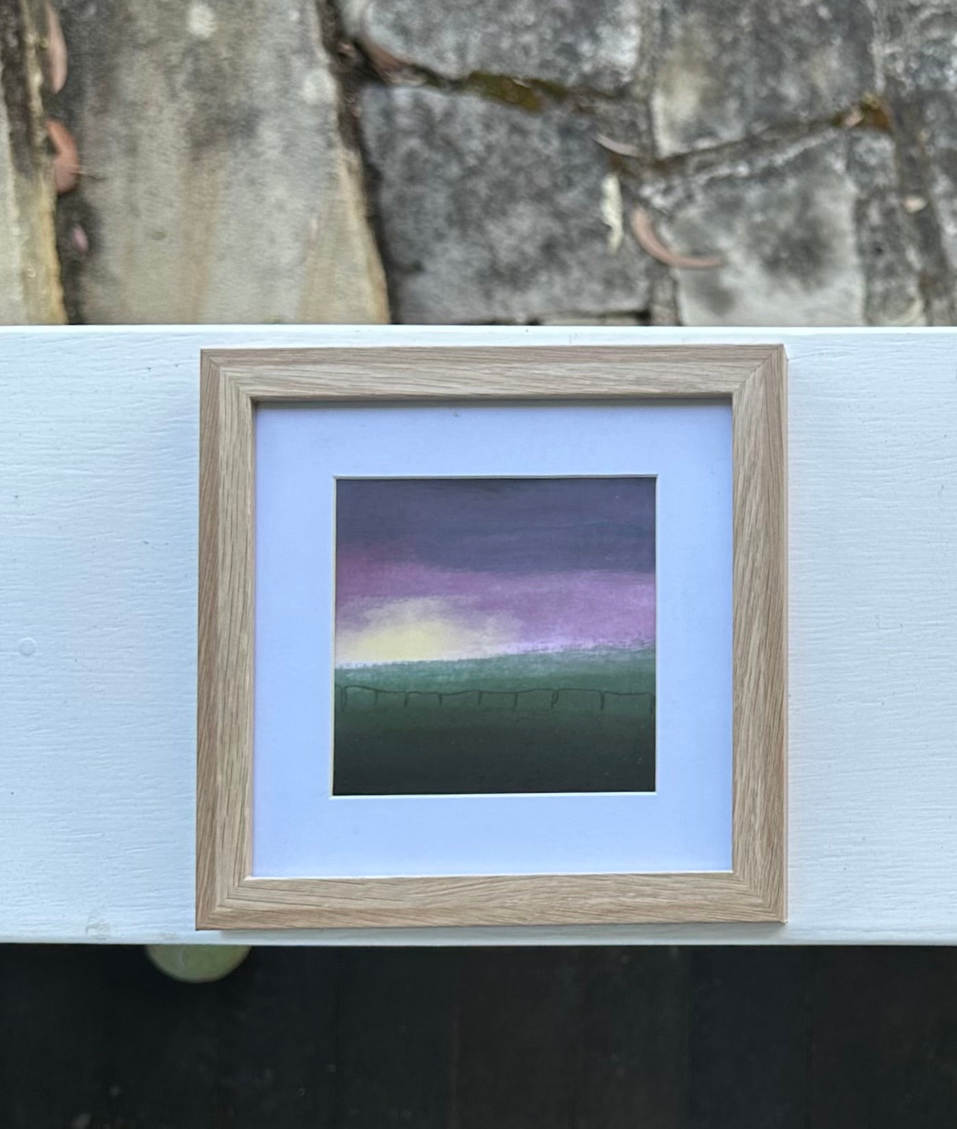 Sunset in Field - Print