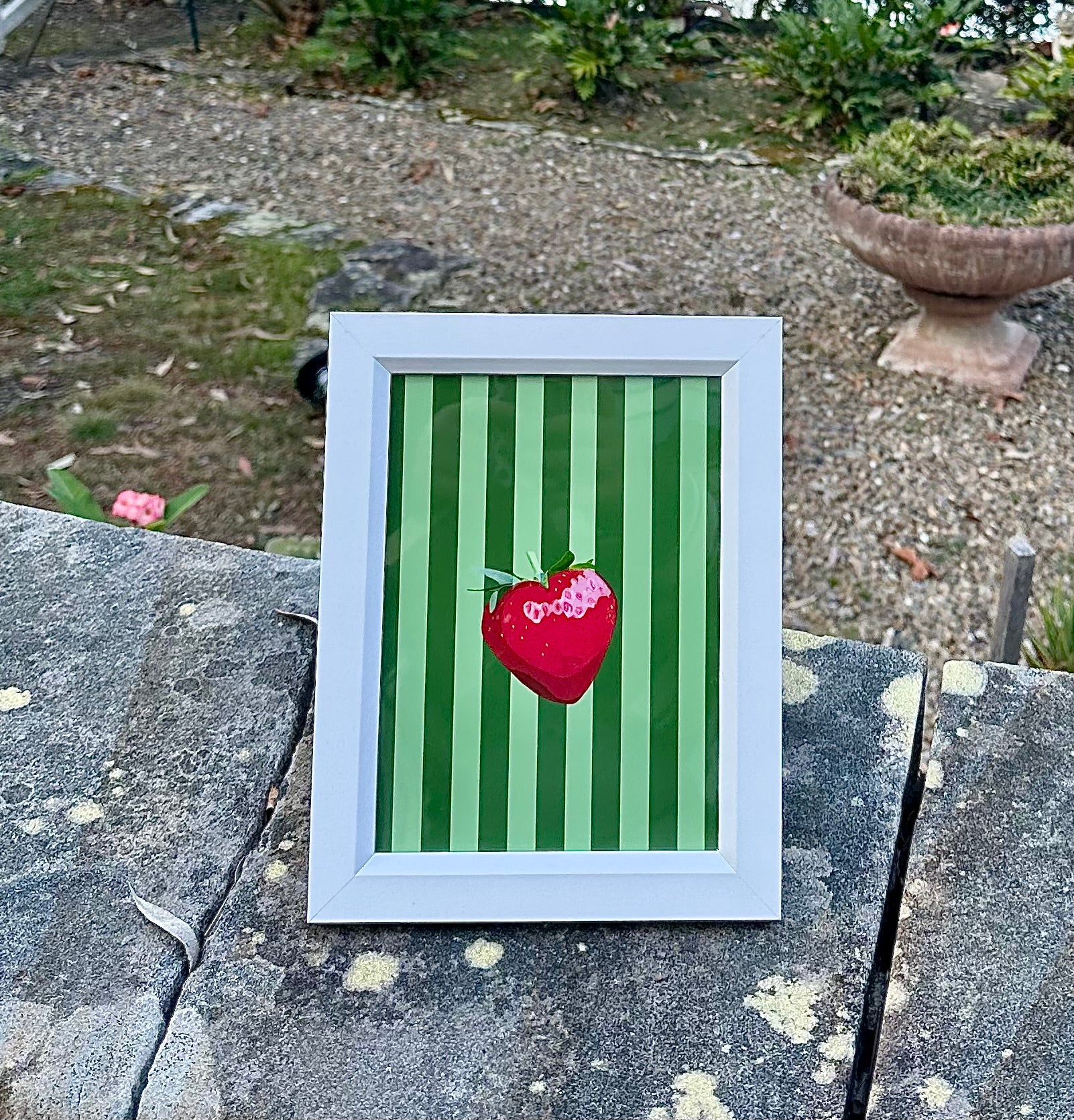 Green Strawberry - Print