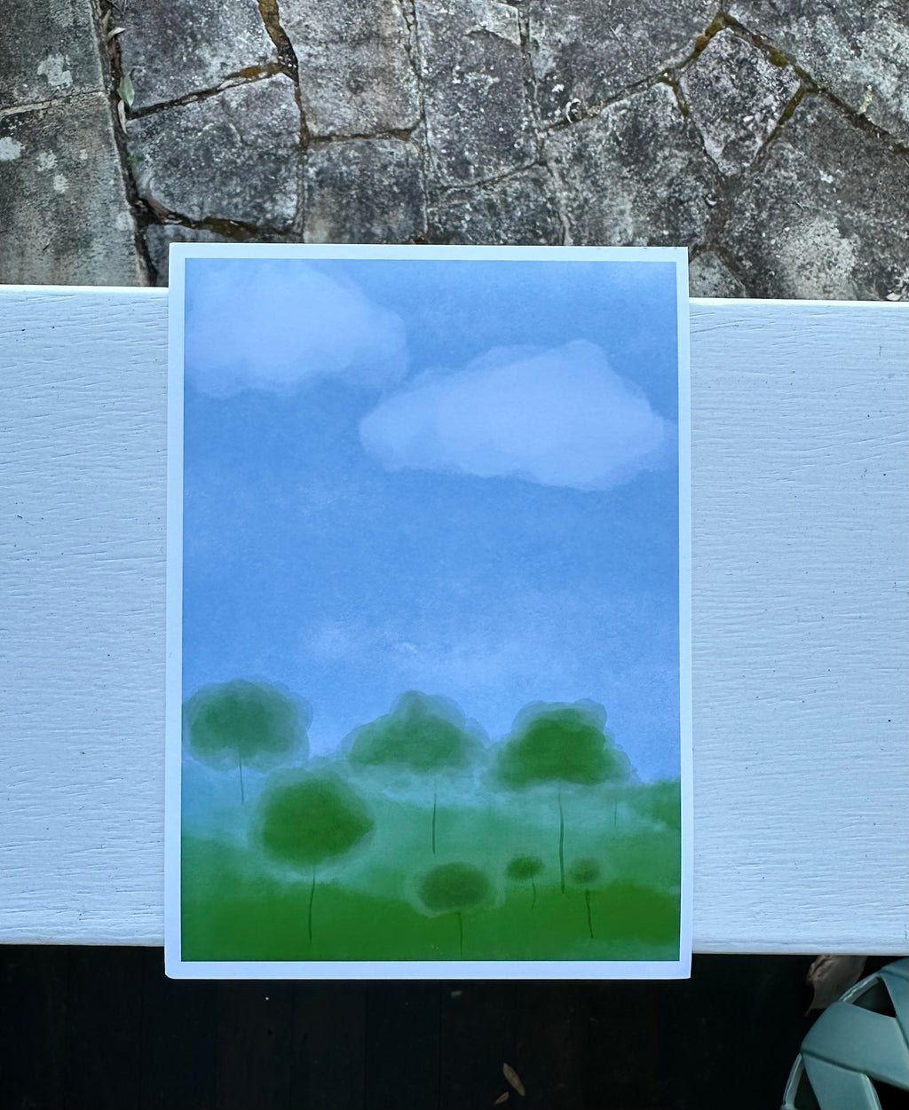 Partly Cloudy - Print