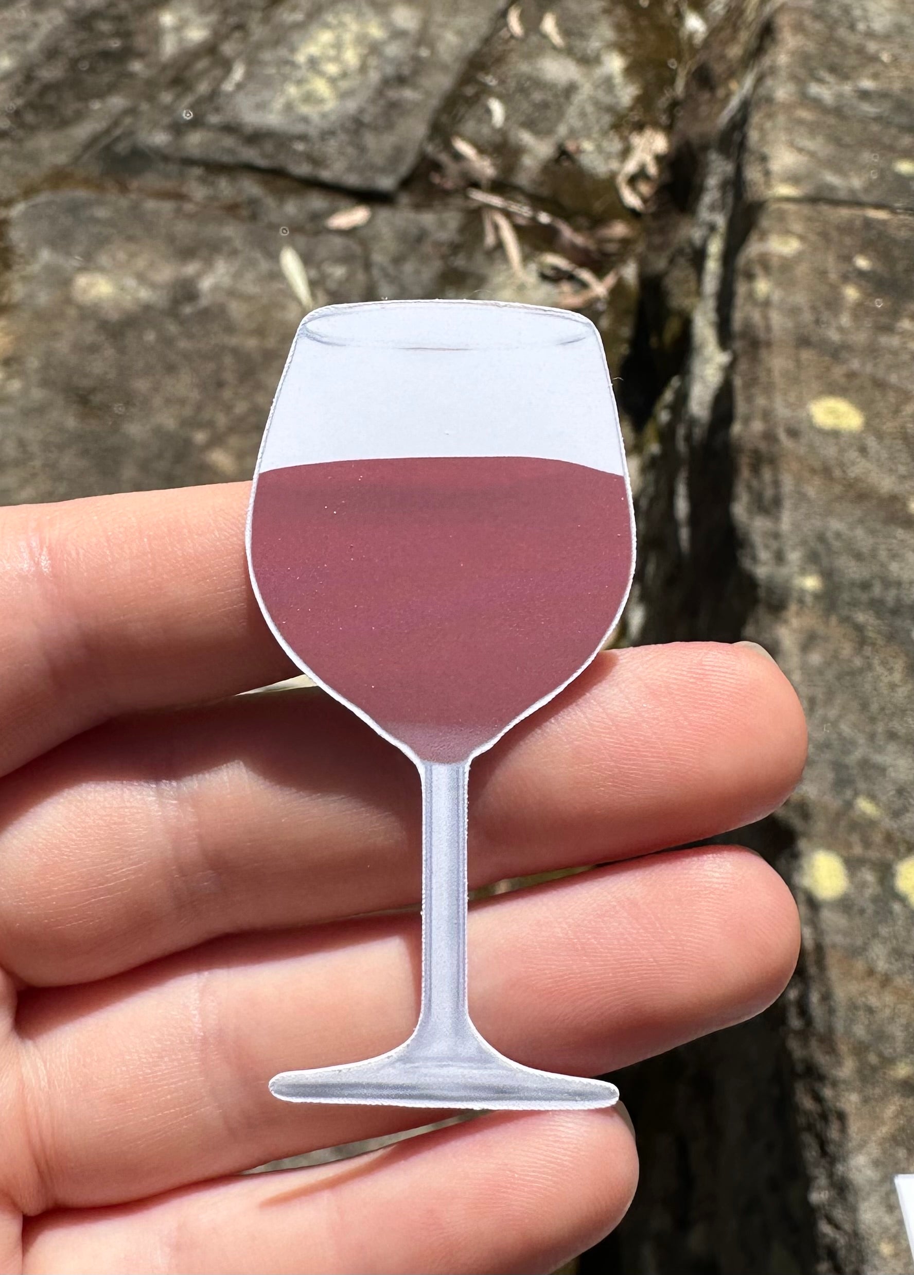 Red Wine - Sticker