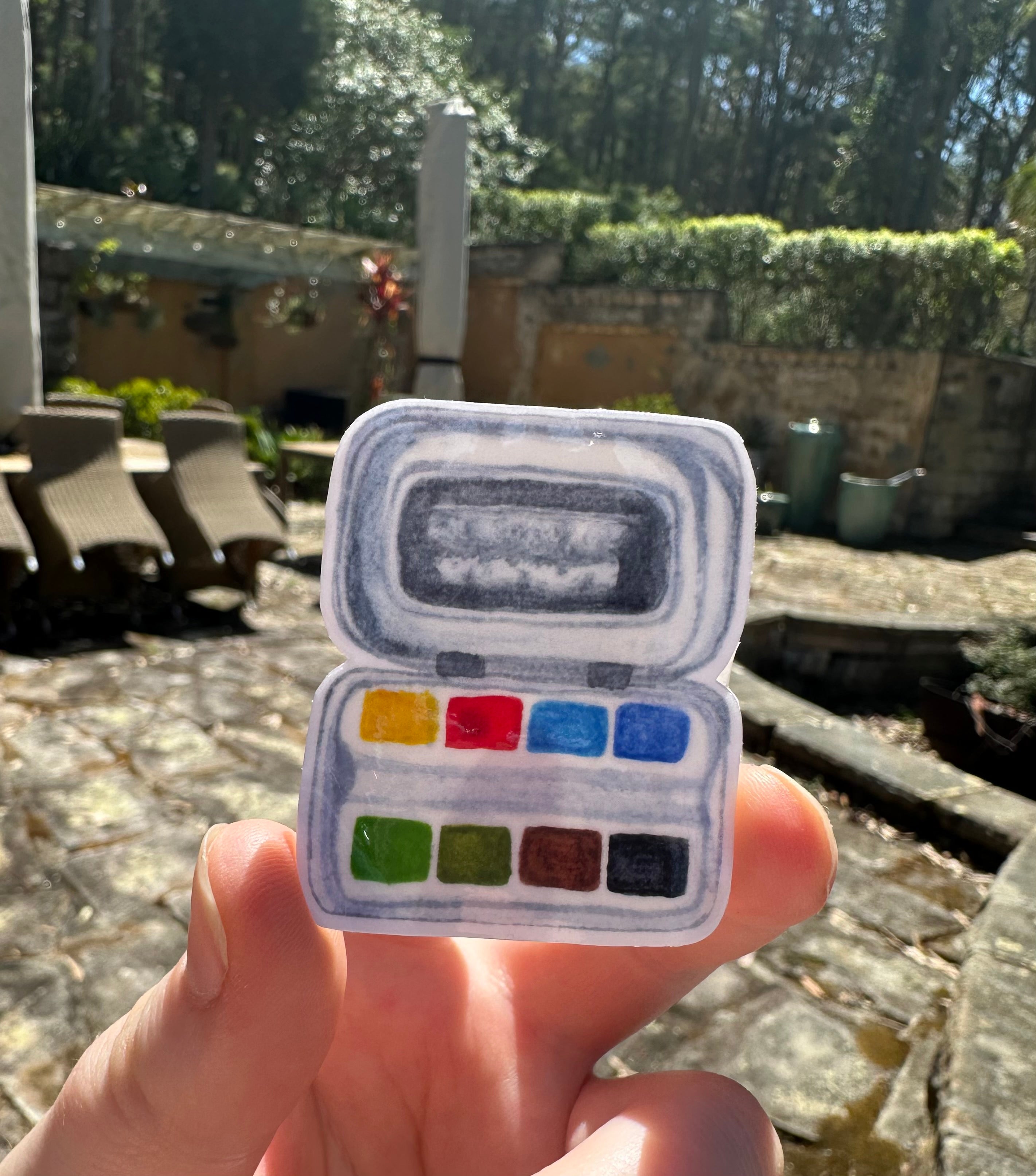 Watercolour Set - Sticker