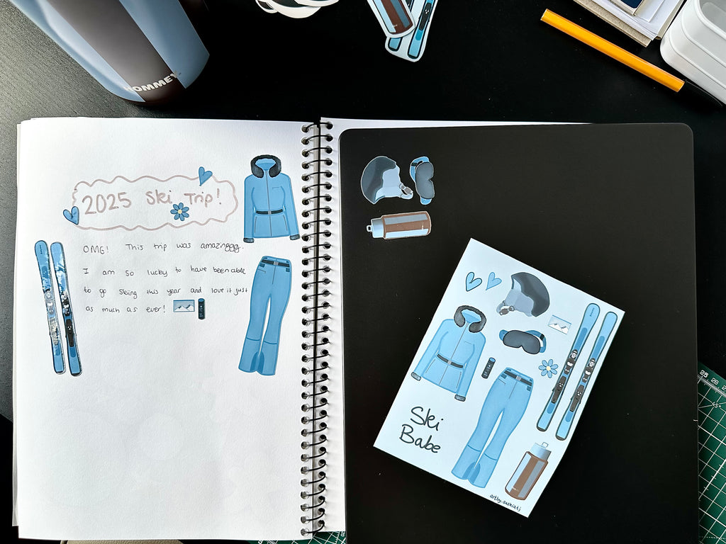 Ski Babes - Sticker Sheet